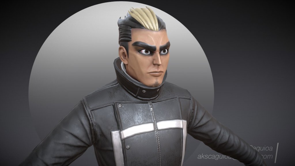 Ghost Rider Fan Art Revision — Sketchfab embed 3D viewer