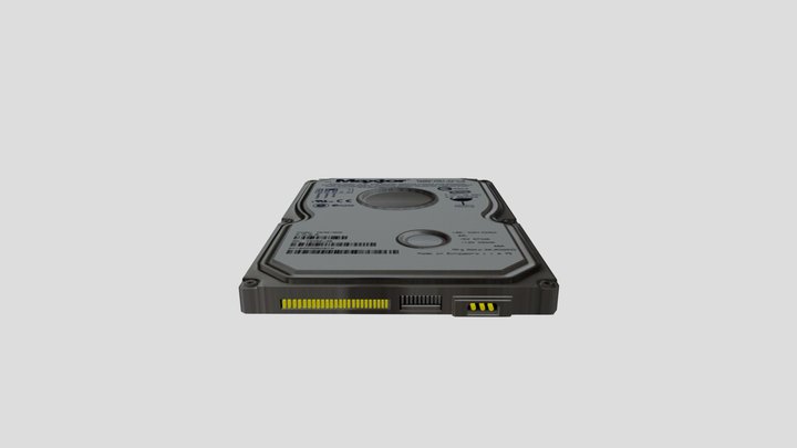 Harddisk 3D Model