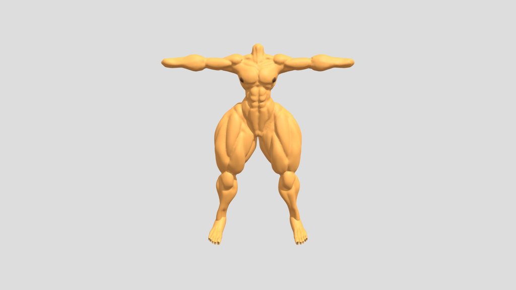 Muscular femboy