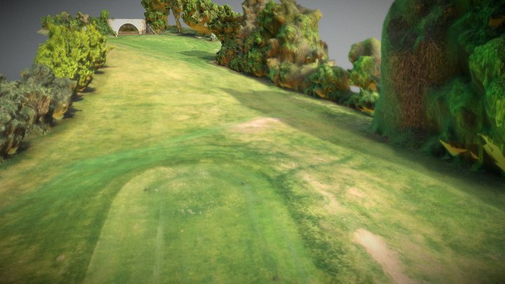 Trou n°3 du golf de St Clair (07, France)