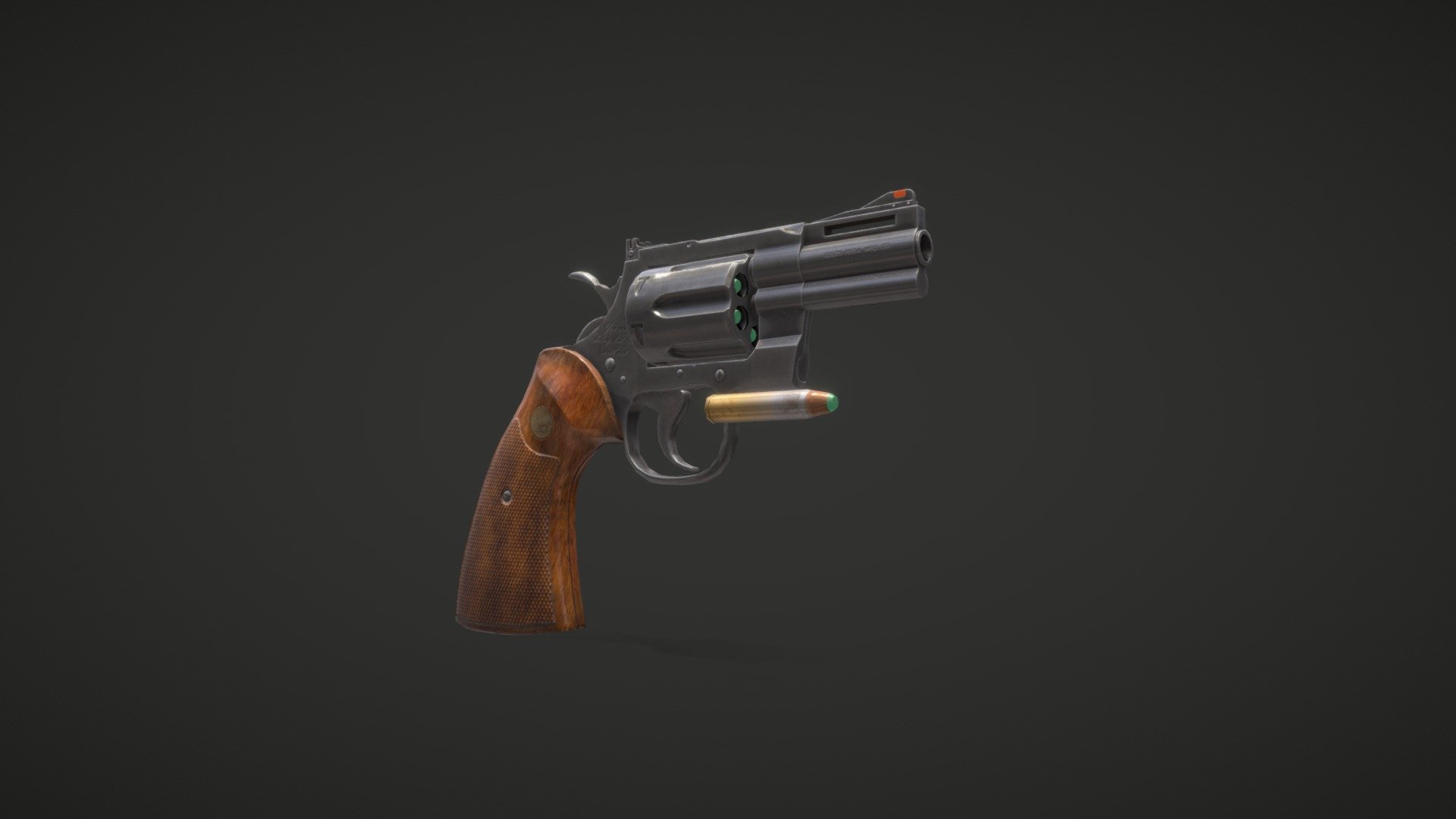 Colt Python - Download Free 3D model by DuyNam_522 (@DuyNamNguyen.com ...