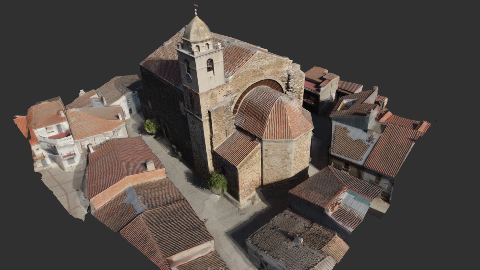 Iglesia de San Juan Evangelista de Deleitosa 3D model by chuty21