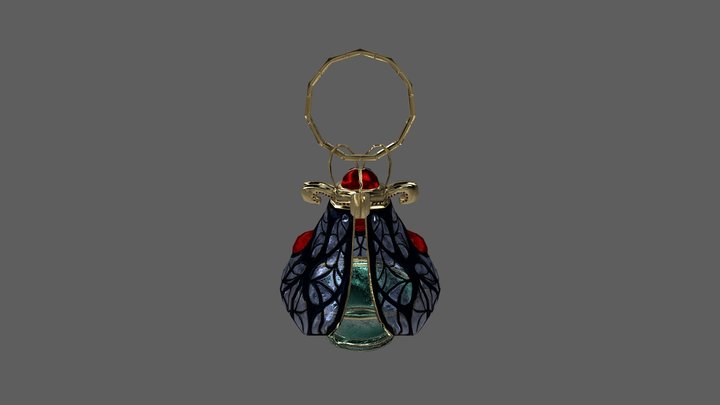 Moth Lantern 3D Model