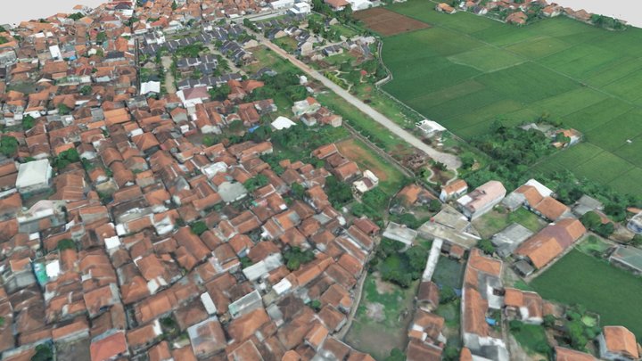 Majalaya, Java, model sample 2 3D Model