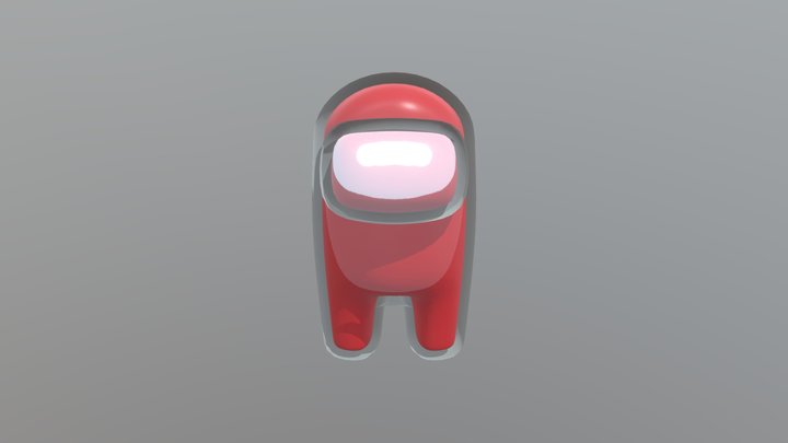 among us character 3D Model