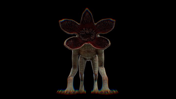 Demodog (Rigged) 3D Model