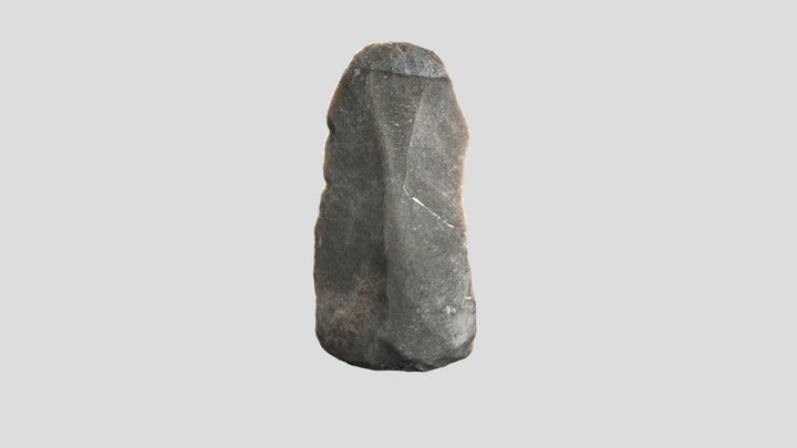 Raspador de Silex 3D Model