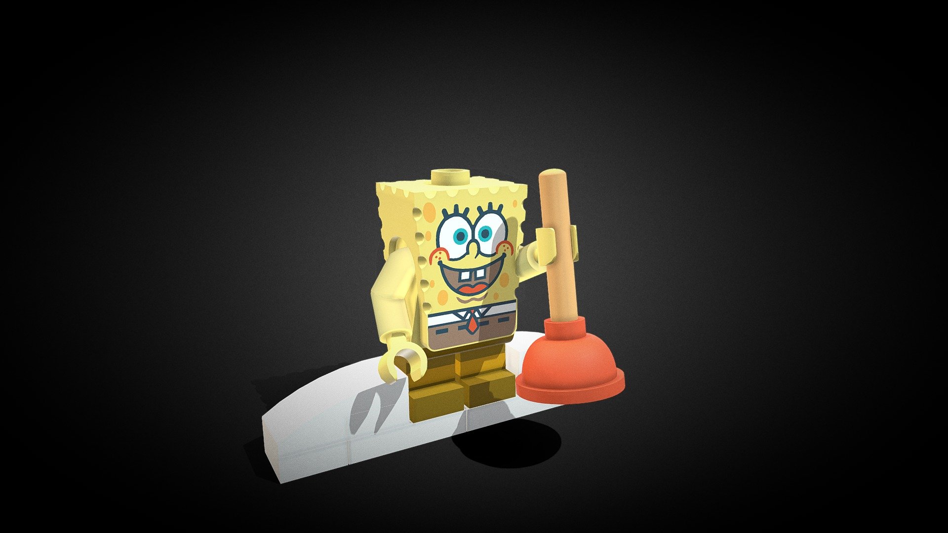 Spang Bob lego - Download Free 3D model by Sqtime |kianu blenderist ...