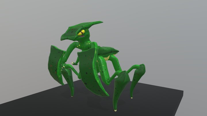 bastion insect boss 3D Model