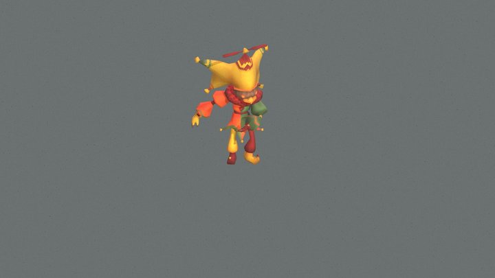 Sparks - Lex Vermeulen - Character Design 3D Model