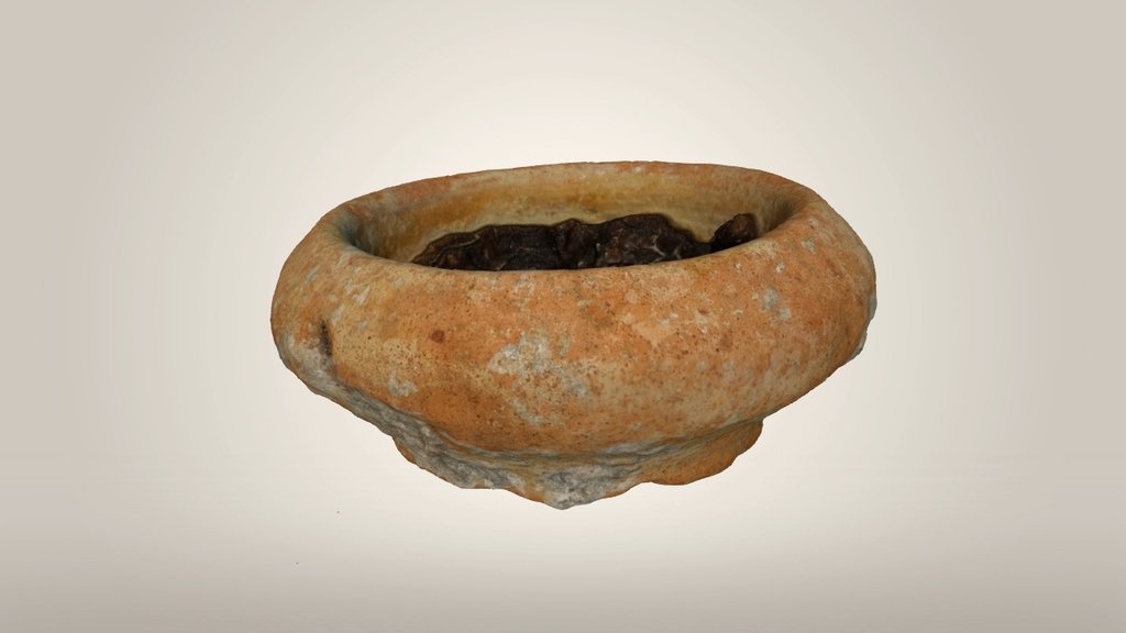 Olive Jar Rim BAH19931474, St. Johns Shipwreck 3D model by The Mel