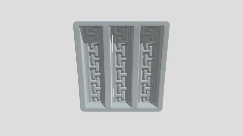 Triple Maze Silicone Mold