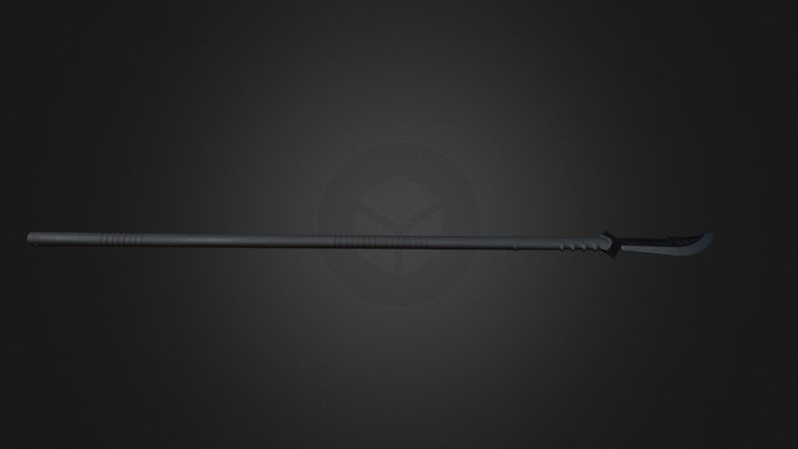 Naginata 3D Model