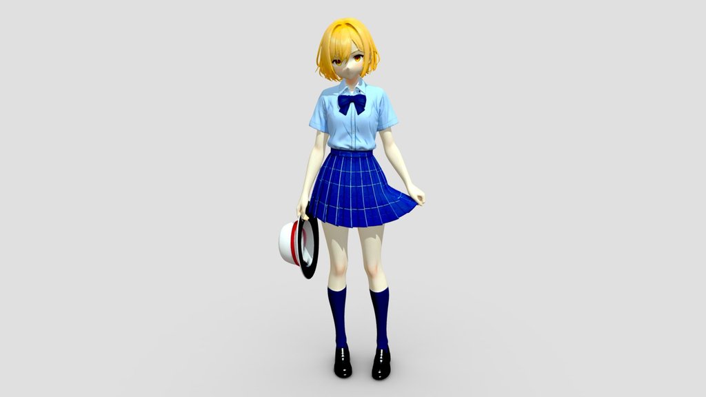 Luna - Borrowed Summer Uniform