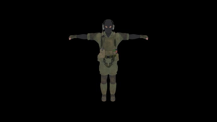 MGS V GZ Msf Balaclava