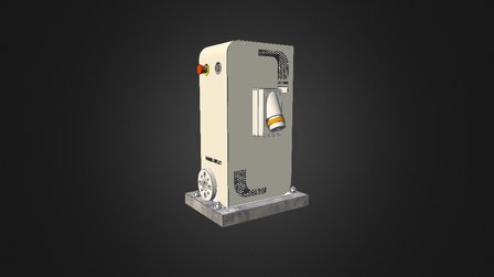 Industrial water pump Ashby S1 rev.B 3D Model