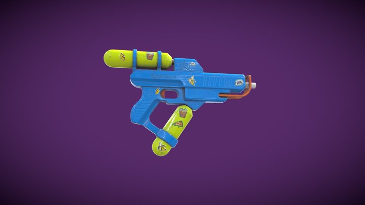 ToyGun 2 3D Model