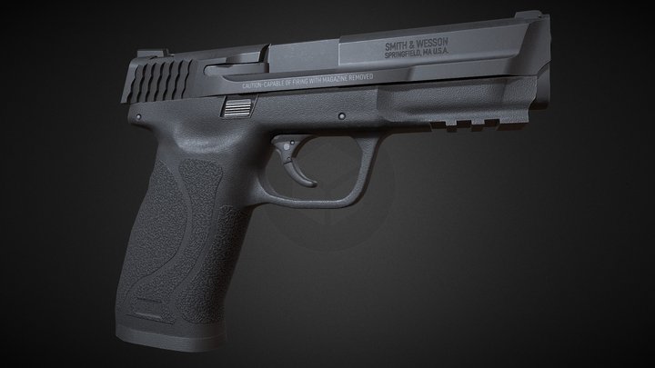Smith & Wesson M&P.40 3D Model