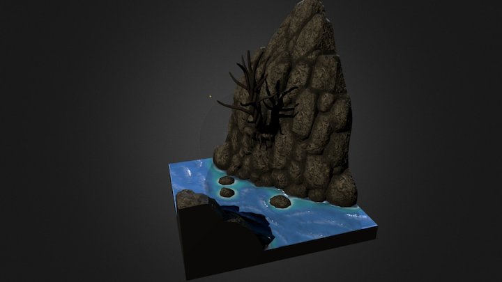 Diorama Textured 3D Model