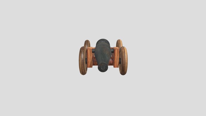 Cannon 3D Model
