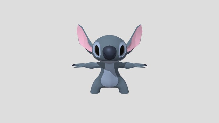 Stitch Object 3D Model