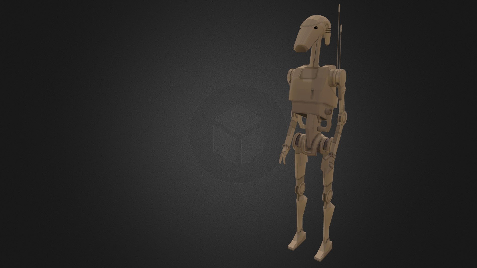 B1 battle droid - 3D model by thereal124c41 [78b516b] - Sketchfab