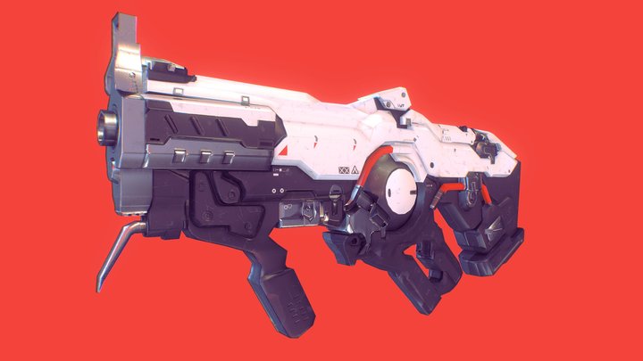 DOOM Plasma Rifle 3D Model