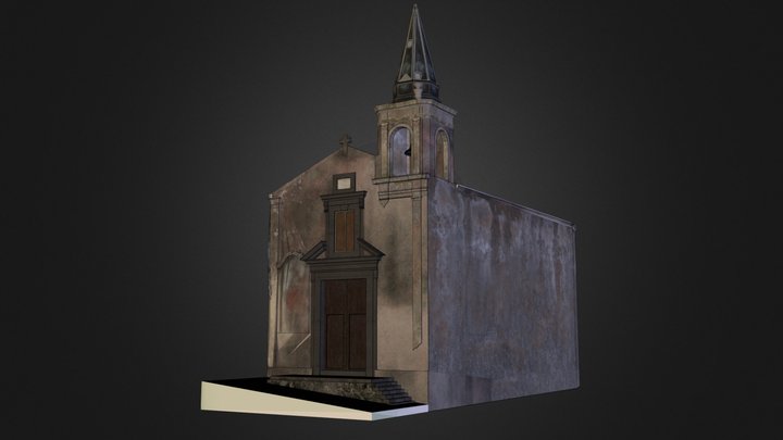 chiesa di san cristoforo 3D Model