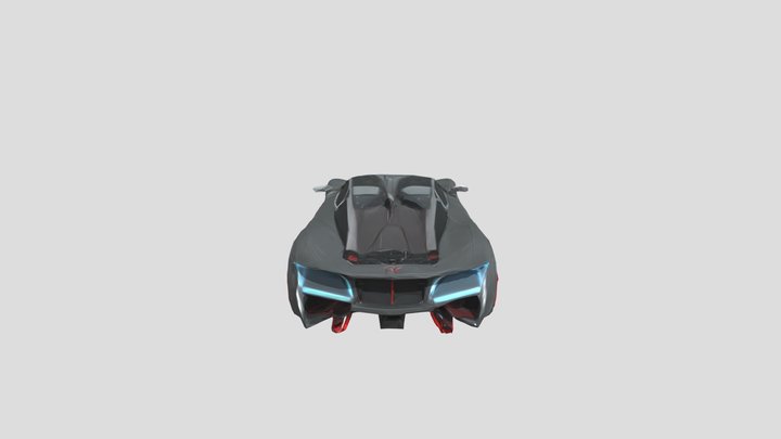 SuperCar_obj 3D Model
