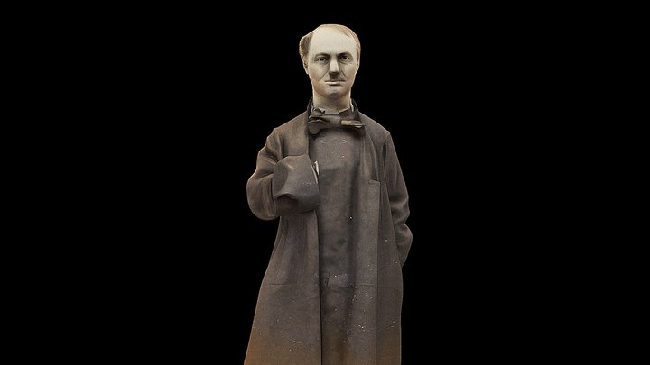 Charles Baudelaire – Kostenloses 3D-Modell STL
