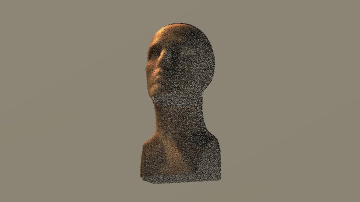 Mannequin Head 3D Model