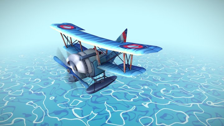 Sikorski S-16 | Flying Circus DAE Assignment 3D Model
