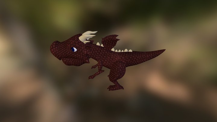 Dragon 3 3D Model