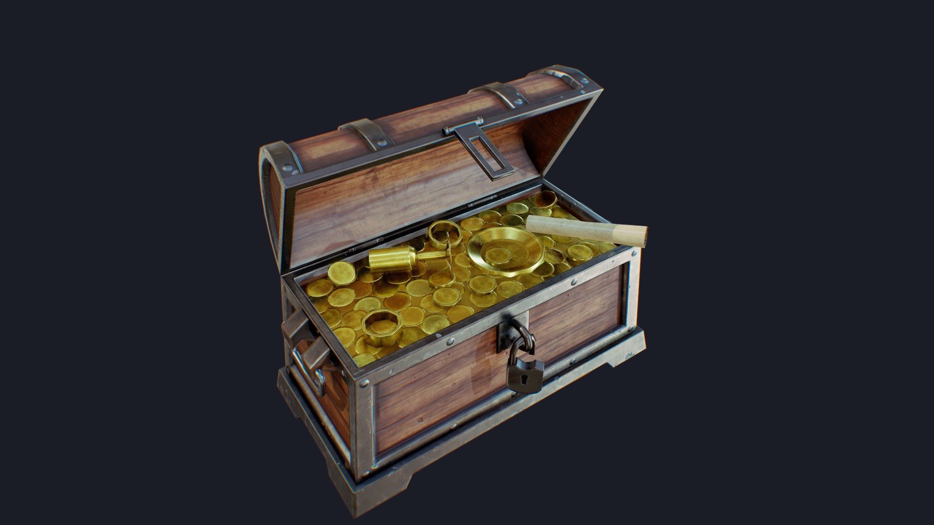 Treasure Chest Open