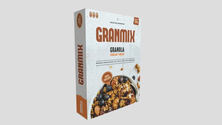 Granola3d 3D Model