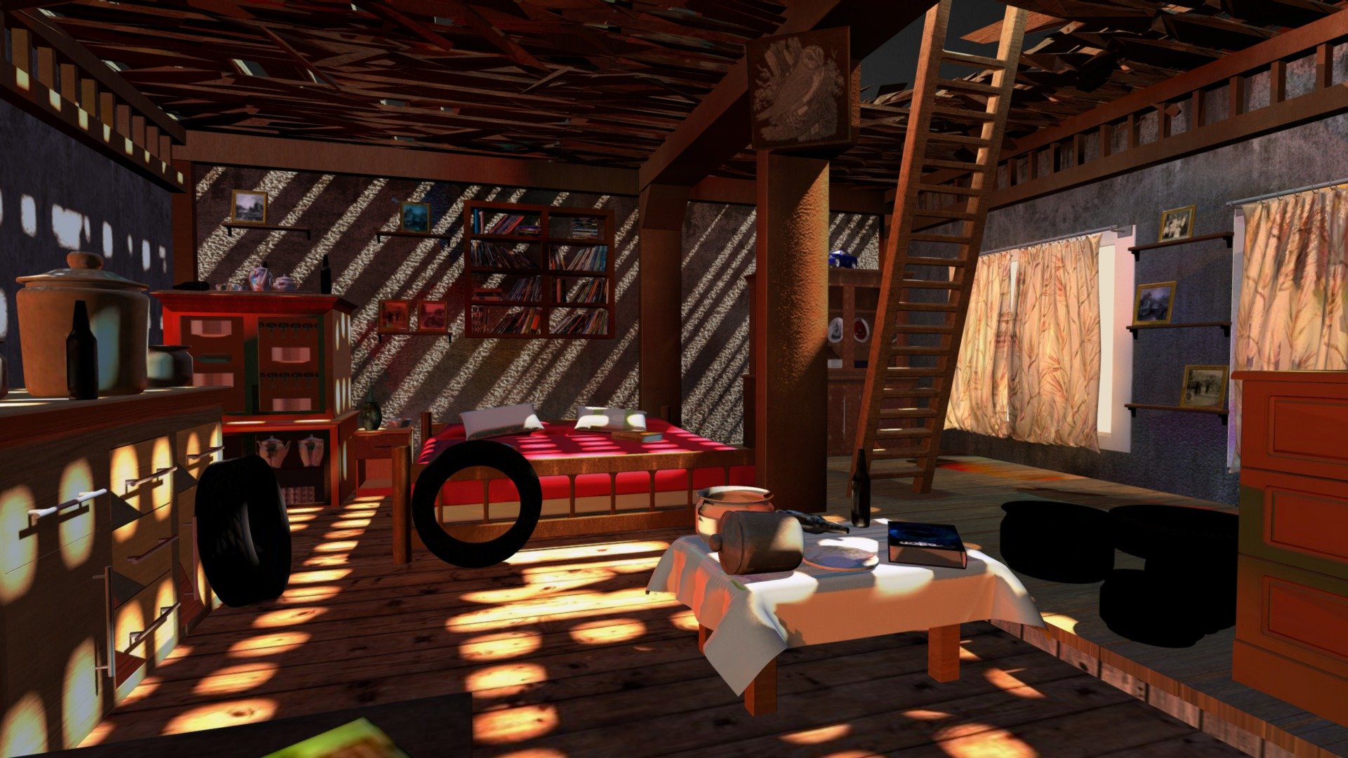 Desert Cabin_Original