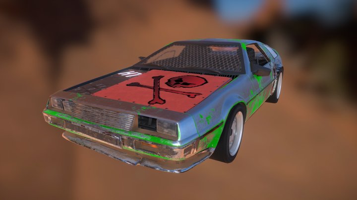 Post-apocalypse / Derby car "DeGenerate DSP" 3D Model