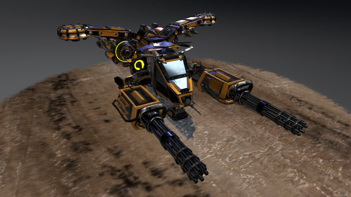 Hornet - The Stinger 3D Model