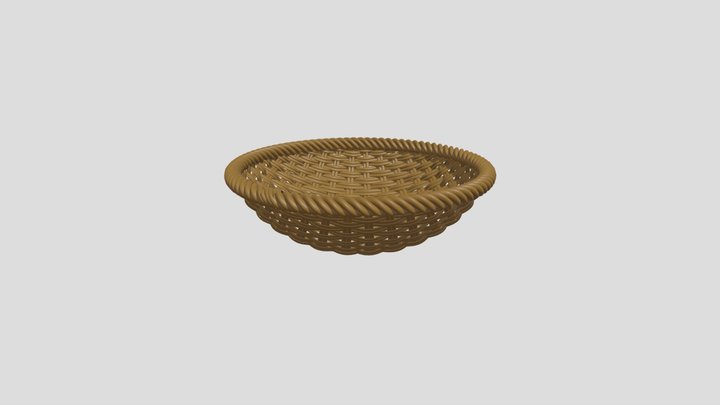 竹篮 3D Model