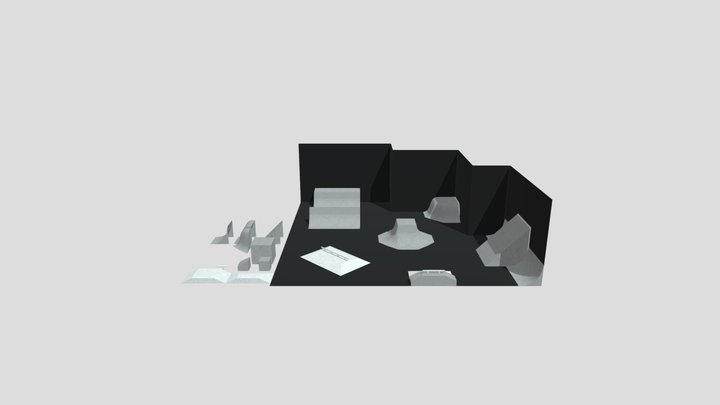 Modular Asset Project - Skatepark1 3D Model
