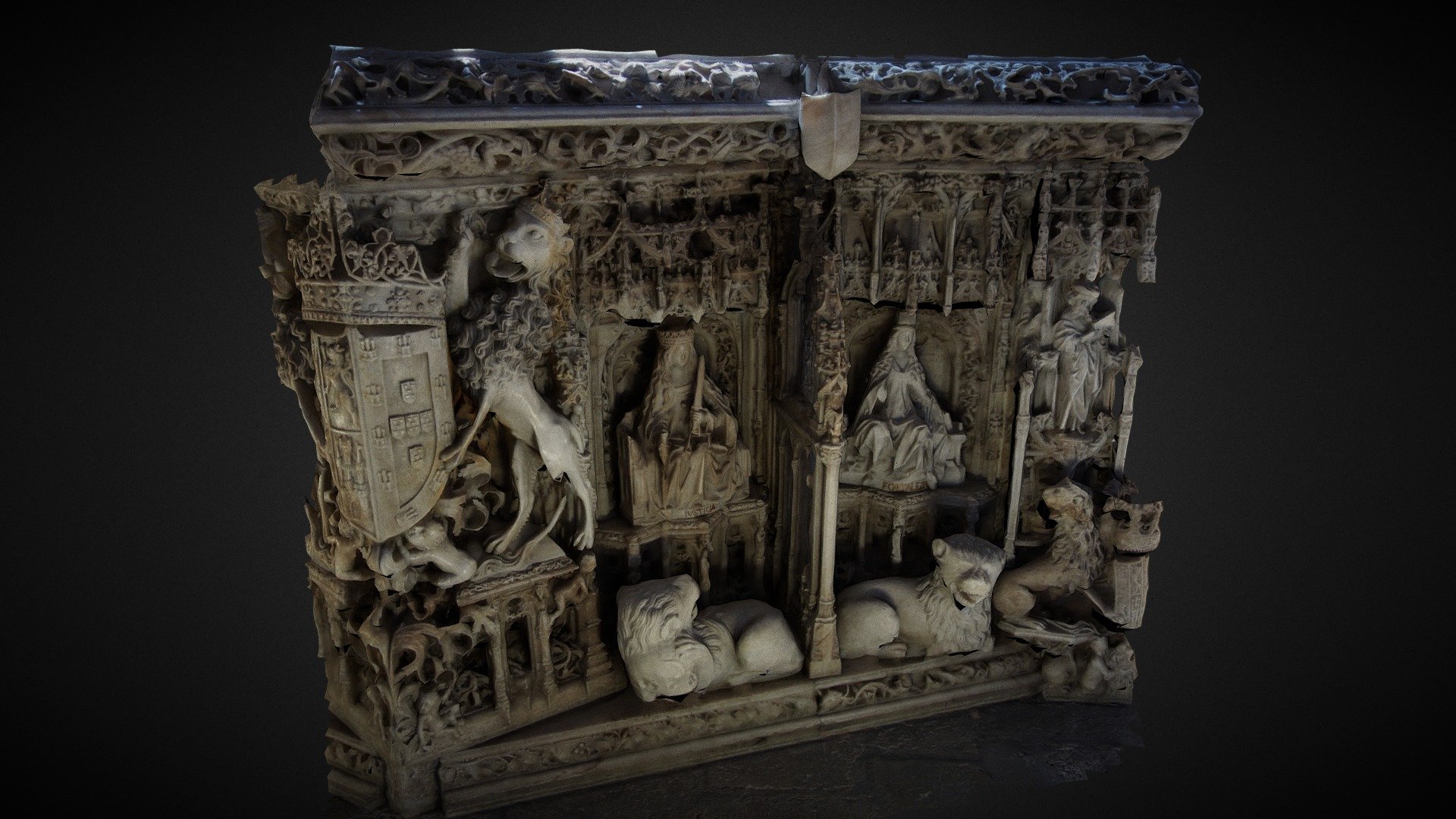 Sepulcro de los Reyes | Cartuja de Miraflores - 3D model by DavidMarcos ...