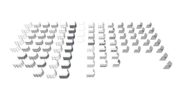 3DMD Railing 3D Model