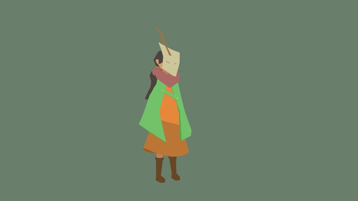 Forest Sage 3D Model