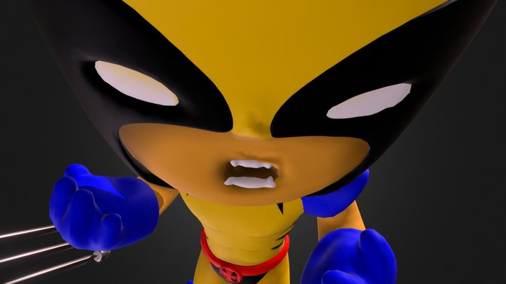 Wolver 3D Model