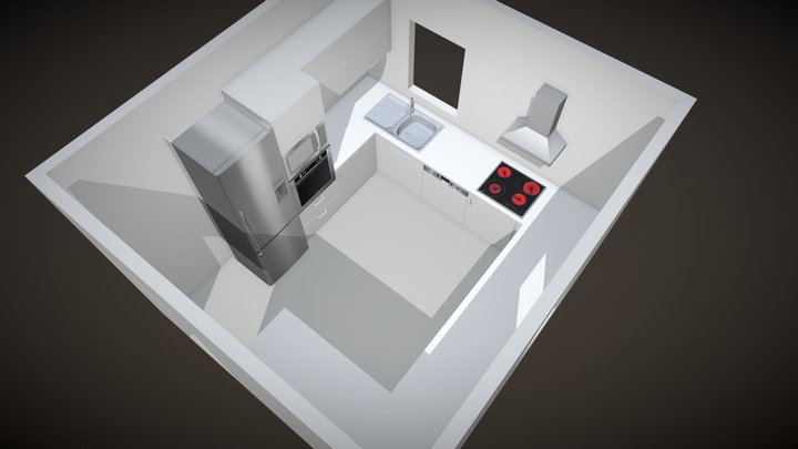 Hron - Kuchyně 3D Model