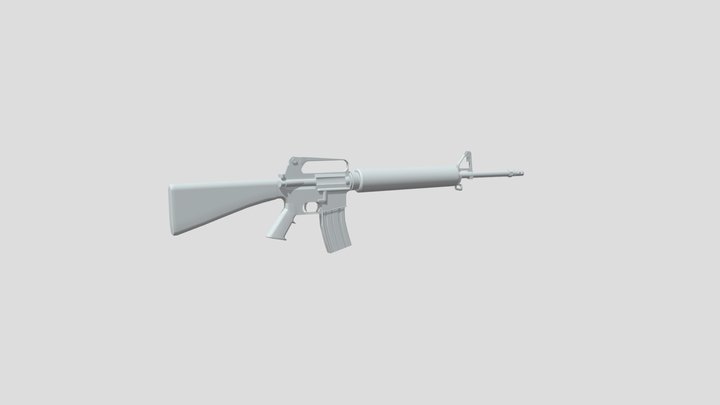 M16 3D Model
