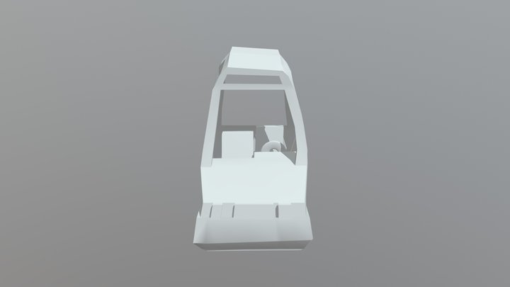 First Car 3D Model