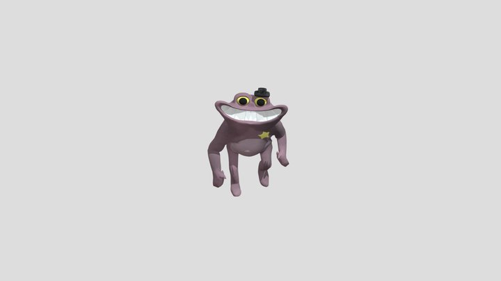 Garten of Banban - Sheriff Toadster Running