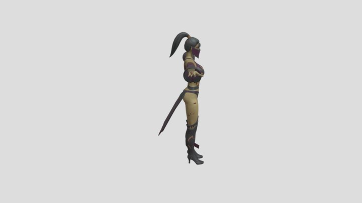 PC Computer - Mortal Kombat 2011 - Mileena Alter 3D Model