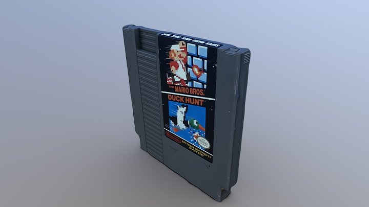 Super Mario Bros. / Duck Hunt NES Cartridge